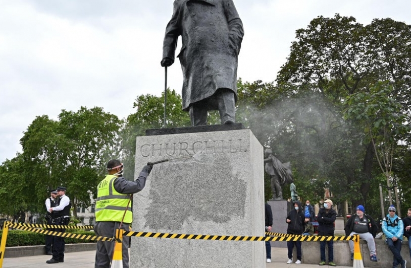 Churchill Statue 